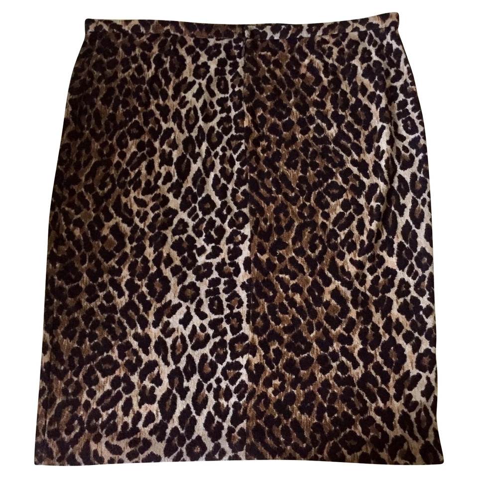 Dolce & Gabbana Midi skirt with leopard print