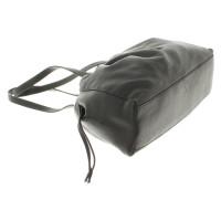 Loewe Schwarze Handtasche aus Glattleder