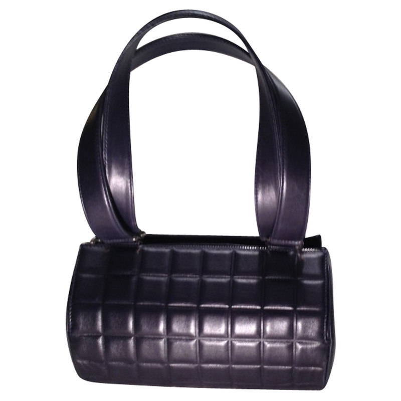 Chanel Leather bag in dark blue
