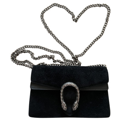 Gucci Dionysus Mini Bag Leer in Zwart