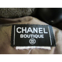 Chanel Trousers Wool in Ochre