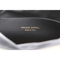 Mansur Gavriel Umhängetasche aus Leder in Weiß