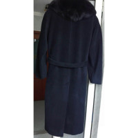 Elena Mirò Jacket/Coat Wool in Black