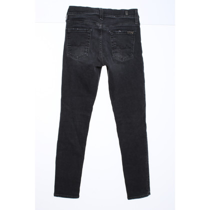 7 For All Mankind Jeans in Cotone in Grigio