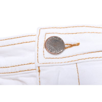 Claudie Pierlot Jeans aus Baumwolle in Weiß