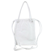 Pb 0110 Backpack Leather in White