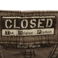 Closed Broeken "Pedal Pusher" in Khaki