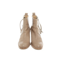 Acne Ankle boots Leather in Beige