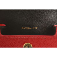 Burberry Borsette/Portafoglio in Pelle in Rosso