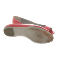 Sergio Rossi Slippers/Ballerinas Patent leather in Red