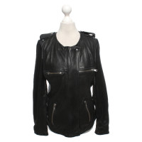 Isabel Marant Etoile Giacca/Cappotto in Pelle in Nero