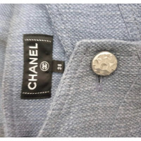 Chanel Gonna in Cotone in Blu