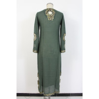Antik Batik Dress Wool in Green