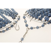 Christian Dior Necklace Glass in Blue