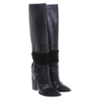 Thakoon Boots Leather in Black