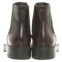 Prada Ankle boots in Bordeaux