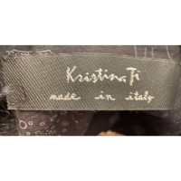 Kristina T Jacke/Mantel aus Wolle in Schwarz