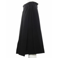Comme Des Garçons Skirt Wool in Black
