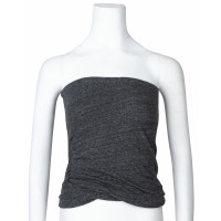 Isabel Marant Etoile Top en Coton en Gris