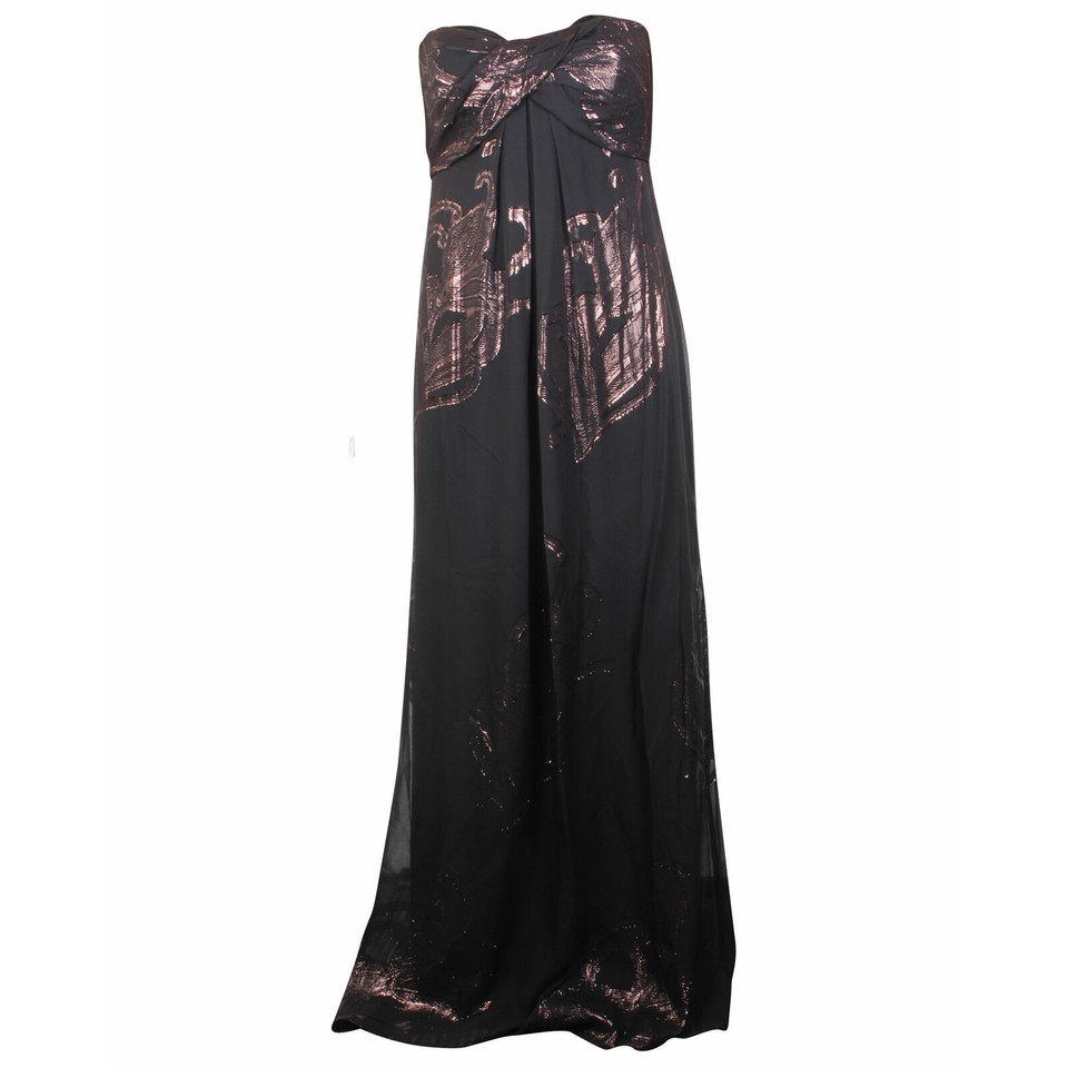 Nicole Miller Robe en Soie en Noir