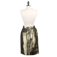 Céline Skirt Cotton in Gold