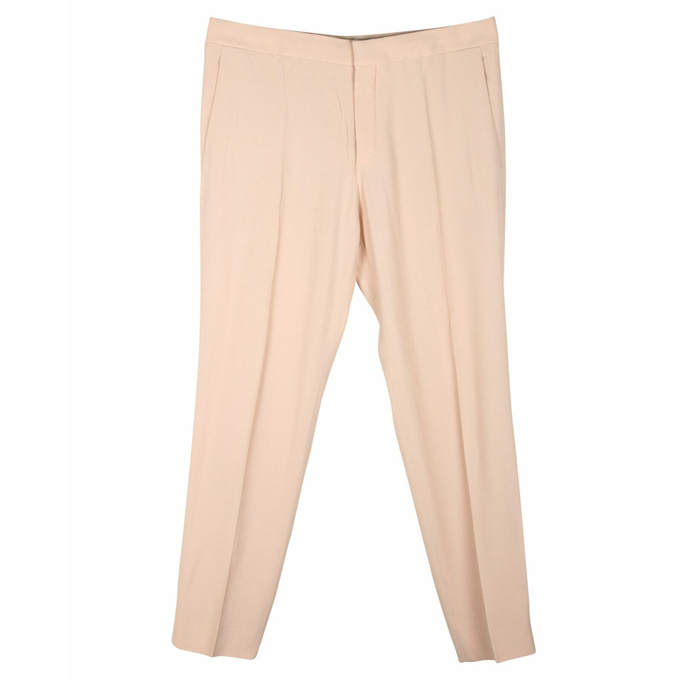 Chloé Jeans aus Baumwolle in Nude