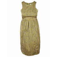 Carven Kleid aus Baumwolle in Gelb