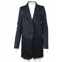 Givenchy Jacke/Mantel aus Baumwolle in Schwarz