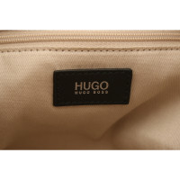 Hugo Boss Pochette in Pelle in Grigio