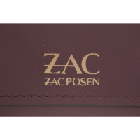 Zac Posen Umhängetasche aus Leder in Bordeaux