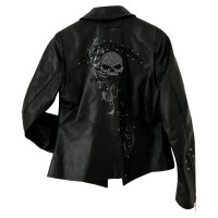 Harley Davidson Biker leather jacket with studs