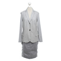 Marc Cain Suit Cotton in Grey