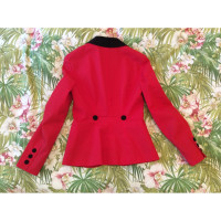 Moschino Cheap And Chic Jacket/Coat Cotton in Red