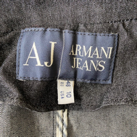 Armani Jeans Blazer en Coton en Gris
