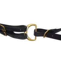 Ralph Lauren Leather belt with horse bit detail