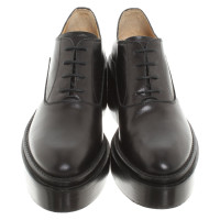 Mm6 By Maison Margiela Chaussures à lacets en Cuir en Noir