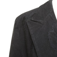 Dries Van Noten Seta Blazer in Black