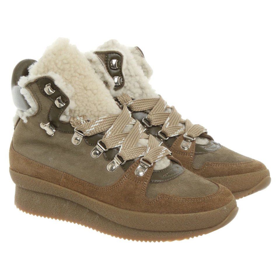 Isabel Marant Ankle boots Suede in Khaki