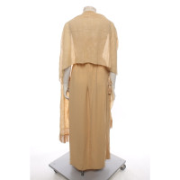 Rena Lange Vestito in Seta in Beige