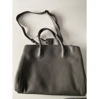 Abro Tote bag Leather in Grey