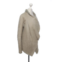 Giorgio Brato Jacket/Coat Fur in Grey