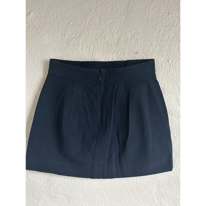Club Monaco Skirt Cotton in Blue