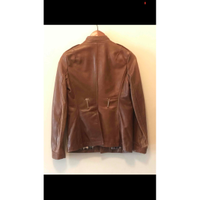 Dsquared2 Jacket/Coat Leather in Brown