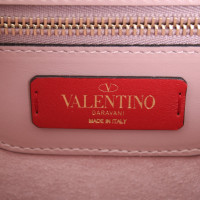 Valentino Garavani Umhängetasche aus Leder in Rosa / Pink