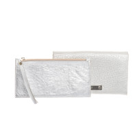 Chloé Bag/Purse Leather in Silvery