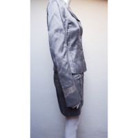 Rochas Anzug aus Seide in Grau
