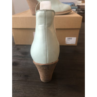 Acne Ankle boots Leather in Turquoise