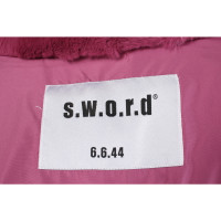 S.W.O.R.D 6.6.44 Jacke/Mantel aus Pelz in Rosa / Pink