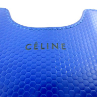 Céline Täschchen/Portemonnaie aus Leder in Blau