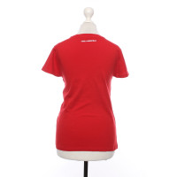 Karl Lagerfeld Top Cotton in Red